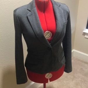 Gray stretch jacket